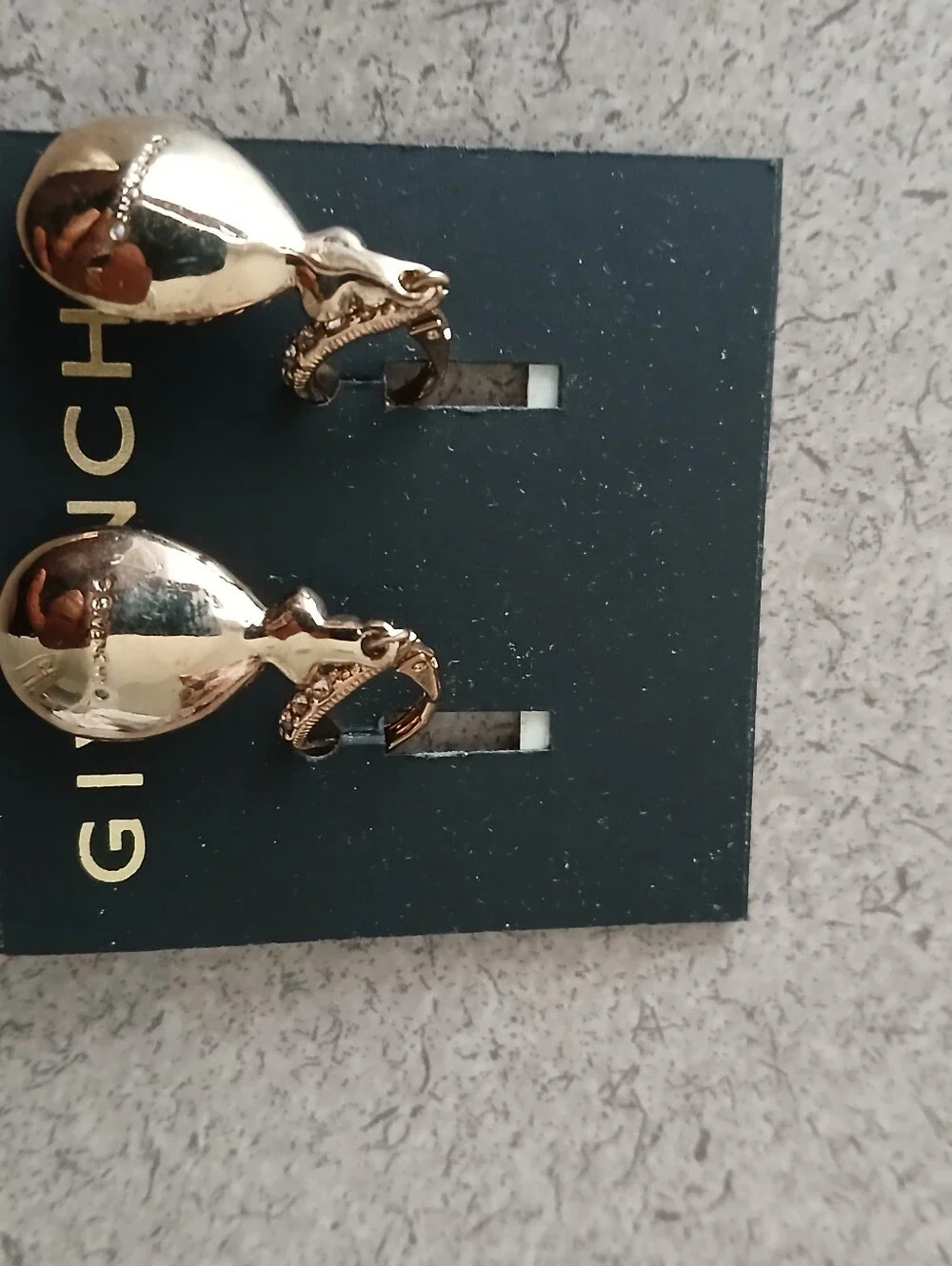 Givenchy drop earrings